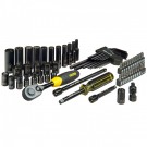 Sjekk prisen! Stanley STHT90-72653 Tech3 Metric 66-delers  pipe og skrallesett 1/4" thumbnail