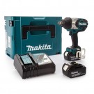 Makita DTW1001RTJ 18V LXT 3/4 " Børsteløs muttertrekker (2 x 5,0 Ah batterier) thumbnail