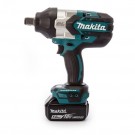 Makita DTW1001RTJ 18V LXT 3/4 " Børsteløs muttertrekker (2 x 5,0 Ah batterier) thumbnail