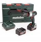 Metabo 602360590 SB18LTX BL I 18V batteridrevet borhammer (2 x 5,2Ah batterier) thumbnail