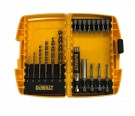 Sjekk prisen! Dewalt DT7921 19-delers bits- og borsett til METALL, levert i etui thumbnail