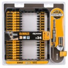 Sjekk prisen! Dewalt DT70561T 34-deler Extreme slagtrekker sett levert i hendig etui thumbnail