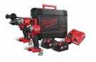 Milwaukee M18 FPP2A2-502X 2-delers børsteløs combi drillsett (2 x 5Ah)   thumbnail