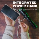 Ekstremt med LYS! LitezAll Kodiak 25478 Kolossus oppladbar taktisk lommelykt med Power Bank 15 000 lumen  thumbnail