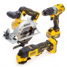 Sjekk prisen! Dewalt DCK318P1D1 12V XR 3-delt sett (1 x 2Ah x 1 x 5Ah batterier) i bæreveske thumbnail