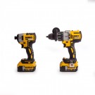 Dewalt DCK276P2 18V børsteløs combi drill og slagtrekker (2 x 5,0 Ah batterier) thumbnail