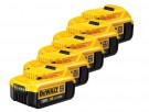 5 x Dewalt DCB182 18V XR li-ion 4Ah Lithium batteri thumbnail