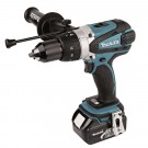 Makita DHP458RFE 18V drillsett (2x3Ah batt) levert i Makpac system koffert thumbnail