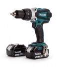 Makita DHP458RFE 18V drillsett (2x3Ah batt) levert i Makpac system koffert thumbnail