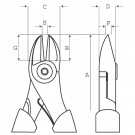 Bahco 2101G-160 sideavbiter 160mm thumbnail