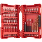 Sjekk prisen! Milwaukee 4932472057 49-delers shockwave slagtrekker sett levert i etui thumbnail