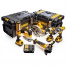 Dewalt DCK663P3 18V XR 6-delers sett børsteløs verktøysett (3 x 5,0 Ah batterier) med 2 x TOUGHSYSTEM-bokser thumbnail