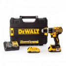 Dewalt DCD796D2 18V børsteløs combi drill 18 V XR-Ion komplett med 2 x 2.0Ah batterier, lader og Tstak koffert thumbnail