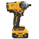 Dewalt DCF892P2T 18V XR børsteløs muttertrekker sett 1/2