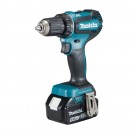 Makita DDF485RTJ 18V børsteløs skru- bor drillsett (2x5Ah batterier) levert i Makpac system koffert thumbnail