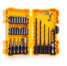 Dewalt DT71580 26-delers borre og skrutrekker sett bore- og skrutrekkersett + termisk krus thumbnail