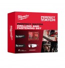 Milwaukee 4932492890 skrutrekker- og borbitsett dekker de mest populære størrelsene og bitstypene med sikkerhetsbriller thumbnail