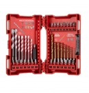 Milwaukee 4932492890 skrutrekker- og borbitsett dekker de mest populære størrelsene og bitstypene med sikkerhetsbriller thumbnail