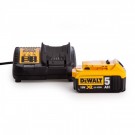 Sjekk prisen! Dewalt DCB115 hurtiglader + DCB184 5.0Ah batteri thumbnail