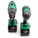 HiKOKI KC18DBFL2JDZ 18V Combi drill & slagtrekker TwinPack (2 x Multi-spenning batterier) thumbnail