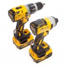 Sjekk prisen! Dewalt DCK266P2 18V Combi drill og slagtrekker børsteløs Kit (2 x 5.0Ah batterier) thumbnail