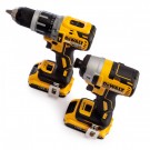 Dewalt DCK266D2 18V 2-delers børsteløs combi og slagtrekker sett(2 x 2.0Ah batterier) levert i system koffert thumbnail