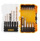 Sjekk prisen! Dewalt DT70712 Extreme skrutrekker og murborsett (19 deler) thumbnail