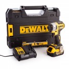 Dewalt DCF887P1 18V 3-trinns børsteløs slagtrekker sett (1x5Ah batt) thumbnail