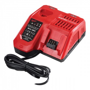 Sjekk prisen! Milwaukee M12-18 FC Rapid hurtiglader