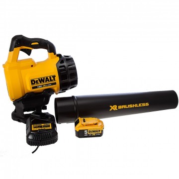 Dewalt DCM562P1 18V børsteløs løvblåser (1 x 5.0Ah batteri)