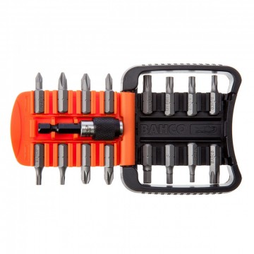 Bahco 59S / 17-3 17-delers bitssett med bitsholder