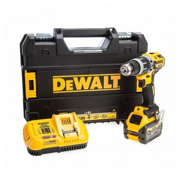 Dewalt DCD796T1T 18V XR børsteløs combi drillsett (1 x 6.0Ah batteri)