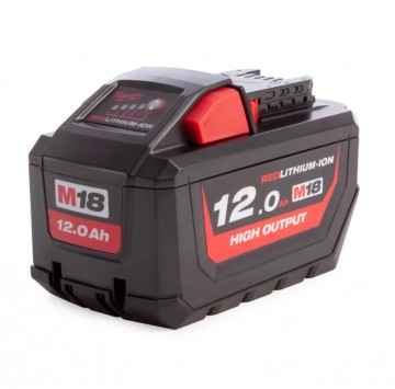 Milwaukee M18 HB12 18V REDLITHIUM høyeffektsbatteri 12Ah