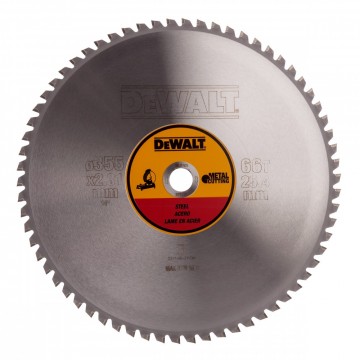 Dewalt DT1926 metallsagblad 355 mm x 25,4 mm x 66 tenner