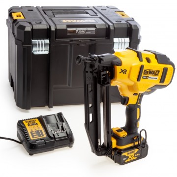 Dewalt DCN660M1 18V XR børsteløs 16Ga kompakt dykkert pistolsett  (1 x 4,0Ah batteri) i TSTAK-boks