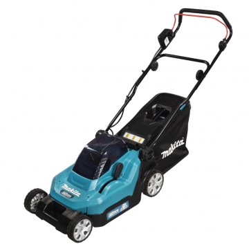 Makita DLM382CT2 36V LXT (18V+18V) gressklipper 38cm (2 x 5,0Ah batterier)