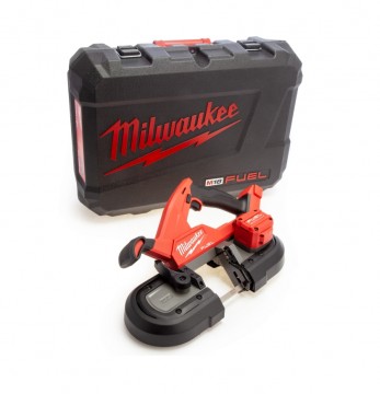 Sjekk prisen! Milwaukee M18 FBS85-0C FUEL kompakt båndsag (kun kropp) i HD system koffert