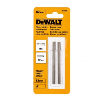 Dewalt DT3905 HSS høvelblad 82 mm (pakke med 2)