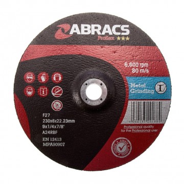 Abracs slipeskiver 230x6x22,23mm (pakke 5stk)