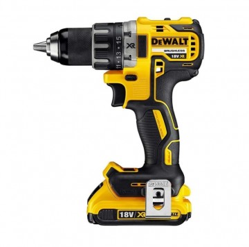 Dewalt DCD791D2 18V børsteløs drillsett (2x2Ah batterier)