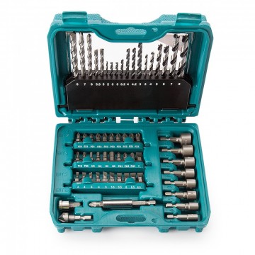 Makita P-90358 60-delers proff bits og tilbehør sett