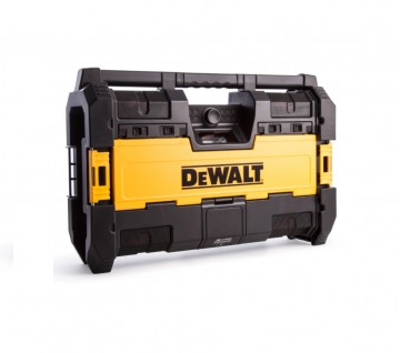 Dewalt DWST1-75663 Høyeffekts DAB+ radio med 6 høyttalere, Bluetooth og USB