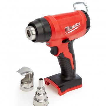 Milwaukee M18 BHG-0 18V varmepistol (kun kropp, uten batteri og lader)