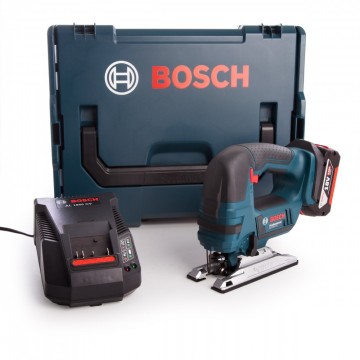 Bosch GST18V-LI B 18V batteridrevet stikksag sett (1 x 5,0 Ah batteri)