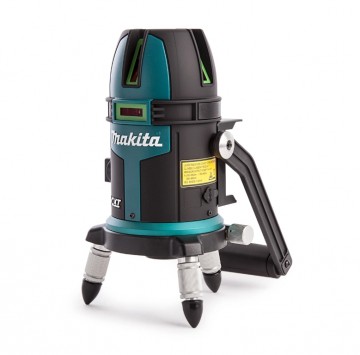 Makita SK209GDZ 10.8V CXT 3-linje grønn krysslaser (kun kropp)