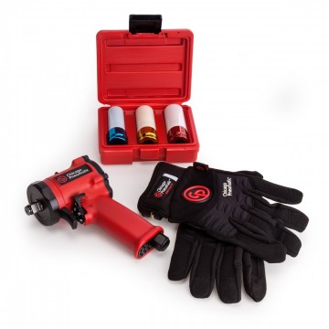 Chicago Pneumatic CP7732 kompakt luftmuttertrekker - 3-delers luft verktøy sett