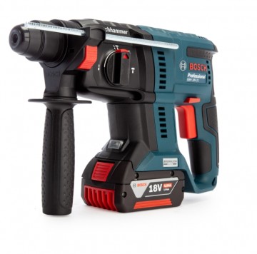 Bosch GBH 18V-21 18V børsteløs SDS+ roterende hammerbor (2 x 4,0Ah batterier)