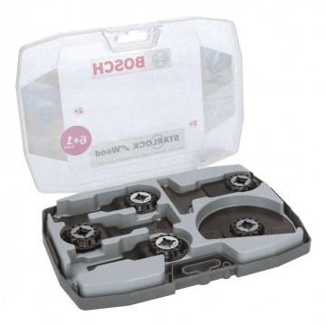 Bosch 2608664623 Starlock  tre arbeid 7-delers multikutter sett