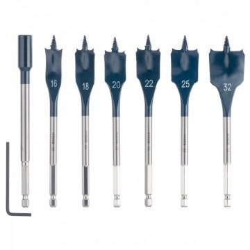 Bosch 2608587009 7-delers spadeborsett for kjappe og effektive hull