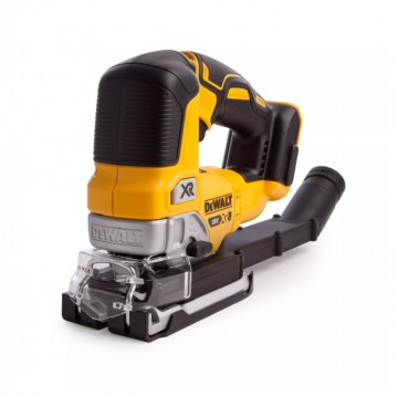Sjekk prisen! Dewalt DCS334N 18V XR børsteløs stikksag med D-håndtak (kun kropp, uten batteri og lader)
